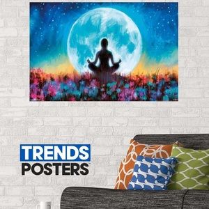 Wall Poster — YOGA MOON • PD MORENO • FINE ART  TRENDSPOSTER